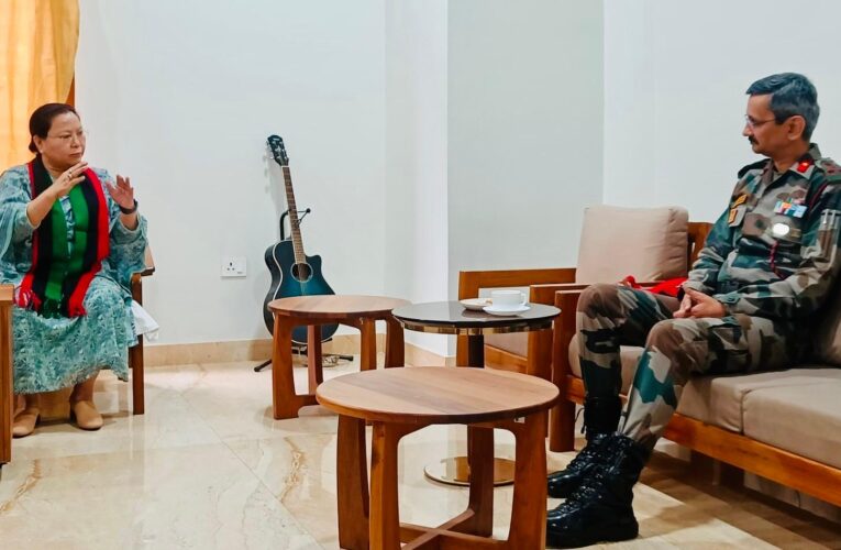 Assam Rifles DIG and Manipur Deputy Chief Minister Meet to Discuss Regional Stability