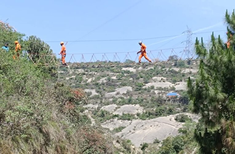 NDRF Personnel Undergo Intensive Mountaineering Rescue Training in Samba Jammu