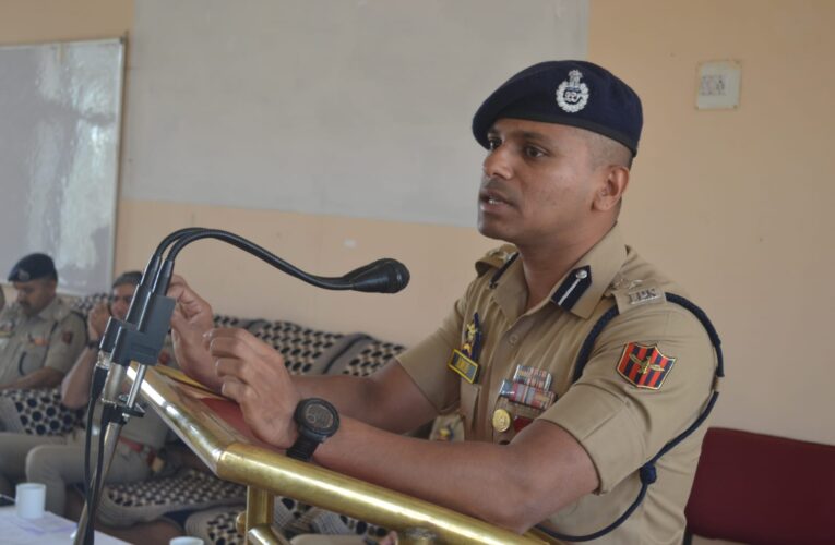 SSP Amod Ashok Nagpure Briefs 55 New Sub-Inspectors on Security and Policing in Udhampur