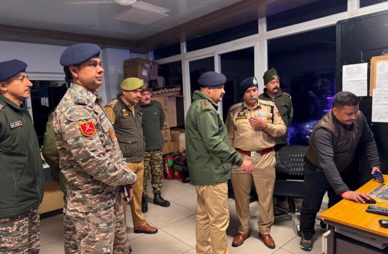 DIG Udhampur-Reasi Range Conducts Comprehensive Security Review of Katra and Vaishno Devi Shrine