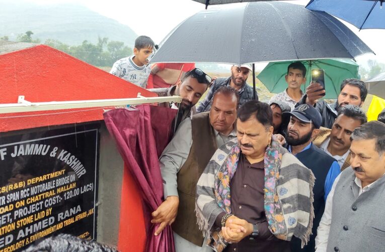 Minister Javed Ahmed Rana Boosts Border Infrastructure with Key Projects in Mendhar