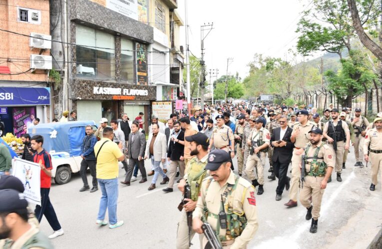 Nasha Mukt Jammu & Kashmir: Rajouri Police and District Administration Lead Mass Padyatra Against Drug Abuse