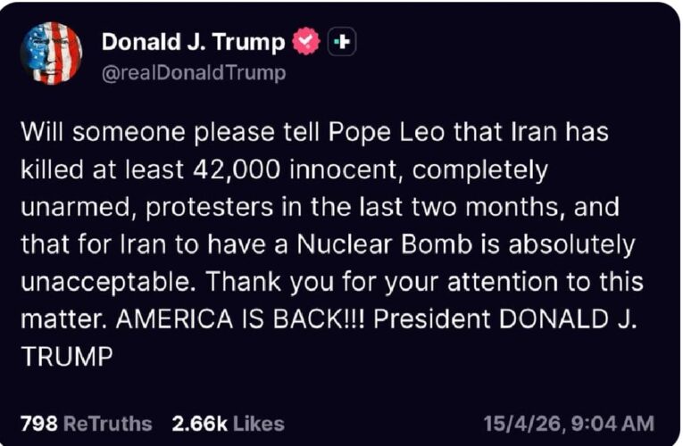 US  President Trump Condemns Nuclear Ambitions and Iran Protest Violence