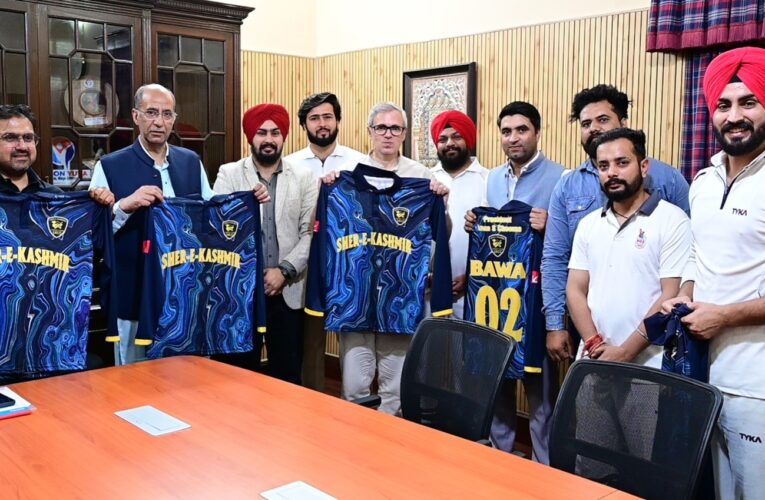 Chief Minister Omar Abdullah Launches New Cricket Club Jersey and Biodiversity Publication in Jammu