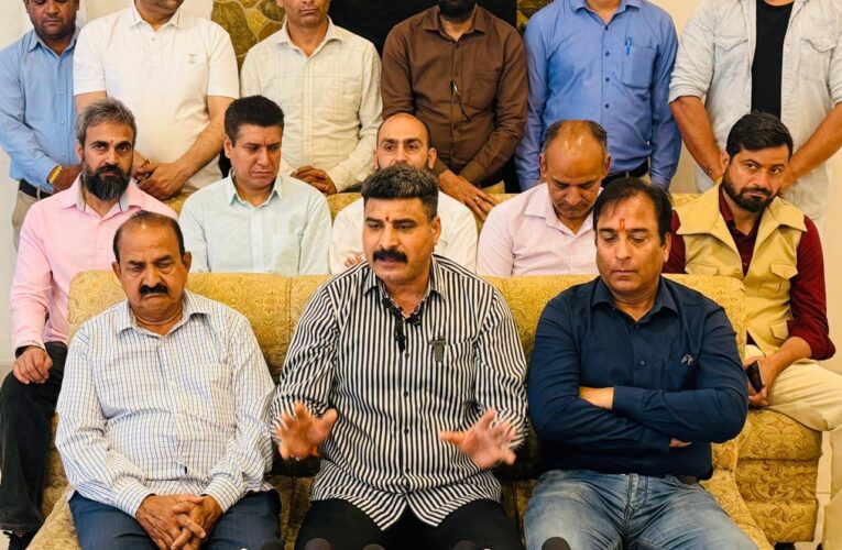 Pawan Khajuria Highlights Two Decades of Neglect and Infrastructure Decay in Udhampur 