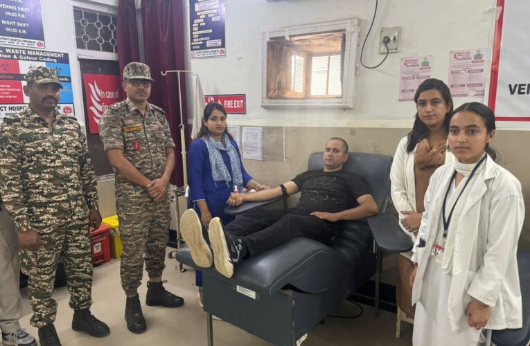 Udhampur Bus Accident: CRPF 137 Battalion Donates Blood to Save Injured Victims