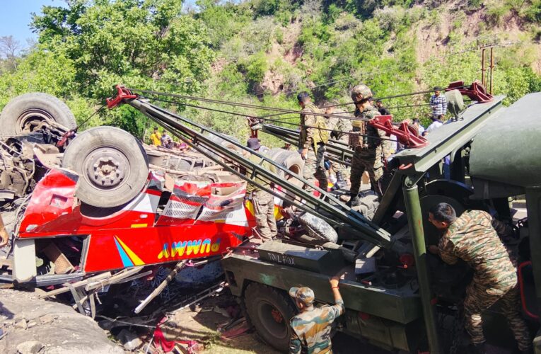 Indian Army Rescues Survivors Following Fatal Bus Accident in Ramnagar Udhampur