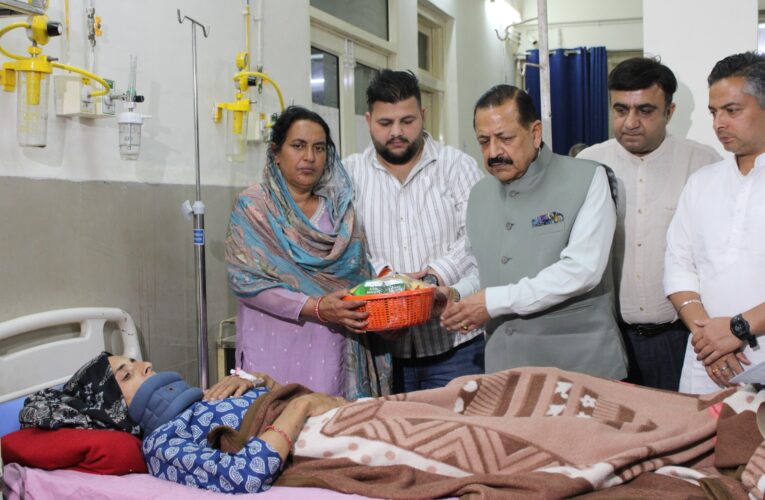 Jitendra Singh Announces MPLAD Funded ICU Ambulance and Commends Indian Army Rescue Efforts in Udhampur
