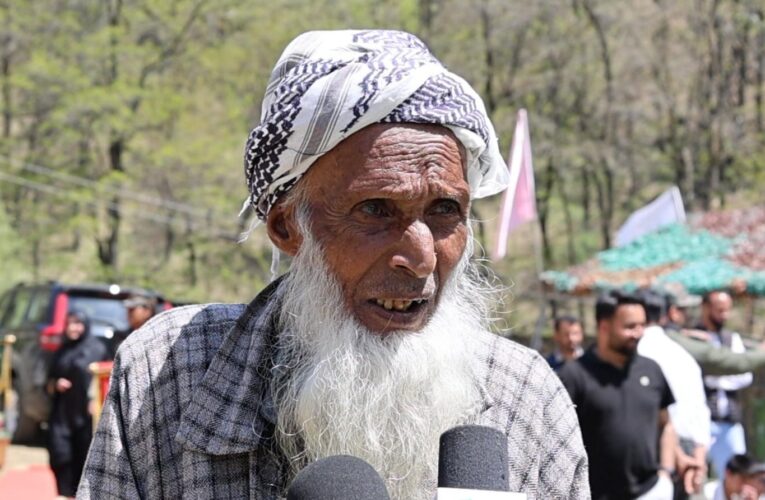 A Touch of Humanity Elderly Man Speaks of Army’s Kindness