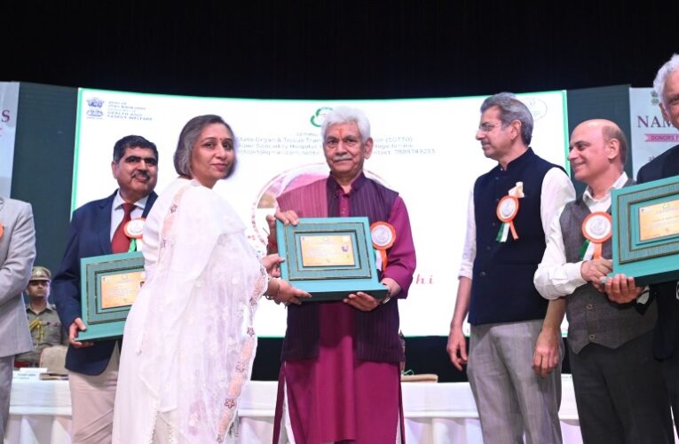 LG Manoj Sinha Hails Organ Donors as Ultimate Icons of Humanity at Jammu Naman Diwas Tribute