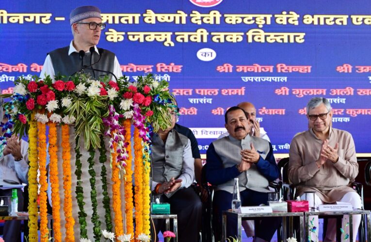 Jammu Srinagar Vande Bharat Express Extension to Transform Regional Trade and Connectivity CM Omar Said