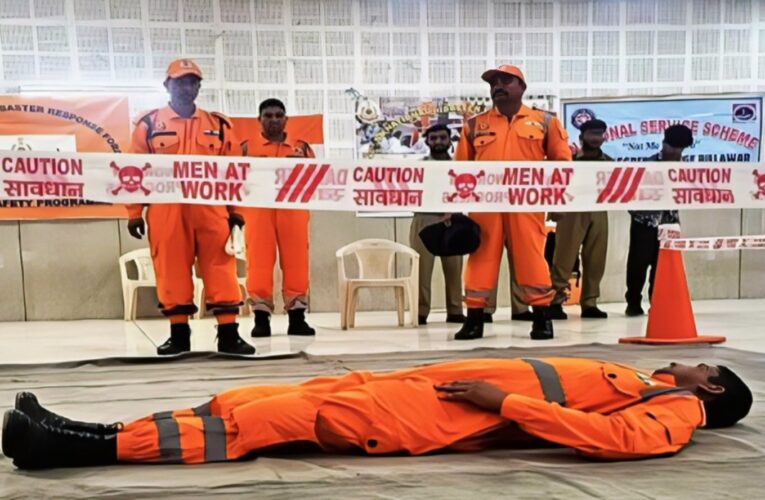 NDRF Conducts Vital Disaster Management Training and Awareness Drill at GDC Billawar