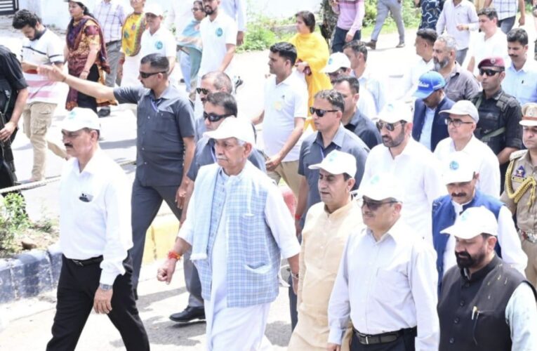 LG Manoj Sinha Orders 30-Day Crackdown on Drug Peddlers, Launches People’s Movement in Kathua