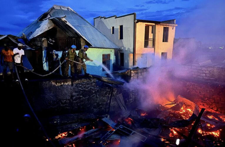 Indian Army UN Peacekeepers Prevent Major Tragedy During Goma Fire Emergency