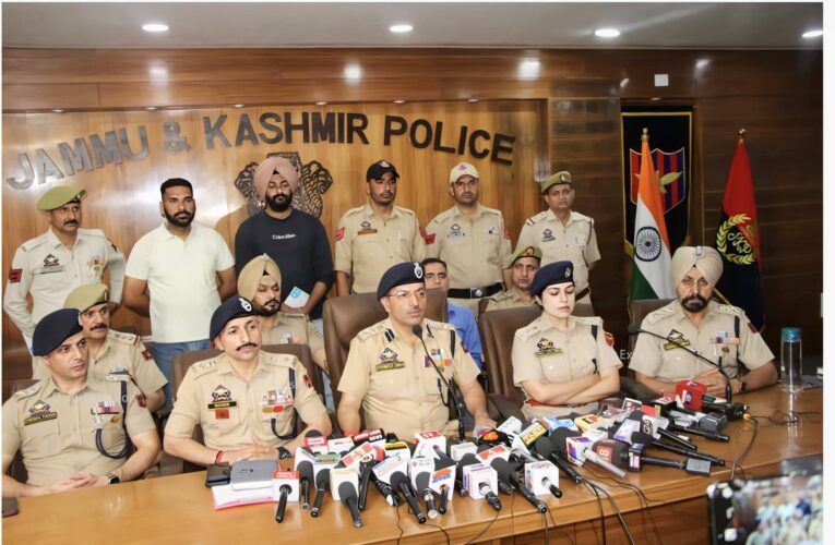 J&K Police Apprehend Most-Wanted Drug Kingpin “Lau Gujjar” Ending 20-Year Manhunt
