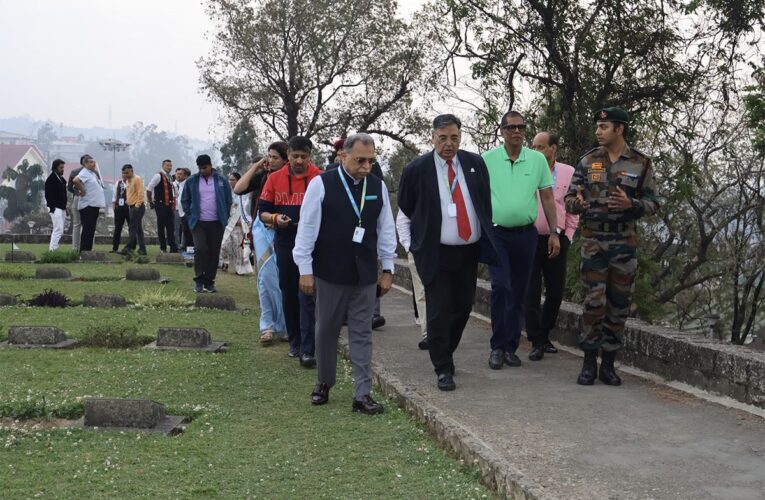 Assam Rifles Coordinates Solemn Wreath Laying Ceremony at Kohima War Cemetery