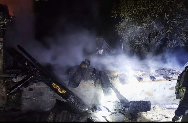 Fire Incident Controlled Swiftly By Army at Haknar Village