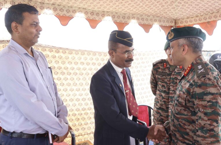 Lt Gen Neeraj Shukla Reviews Operational Readiness at Lachit Borphukan Military Station