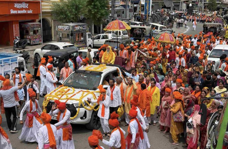 Udhampur Celebrates Parshuram Jayanti with Grand Religious Procession