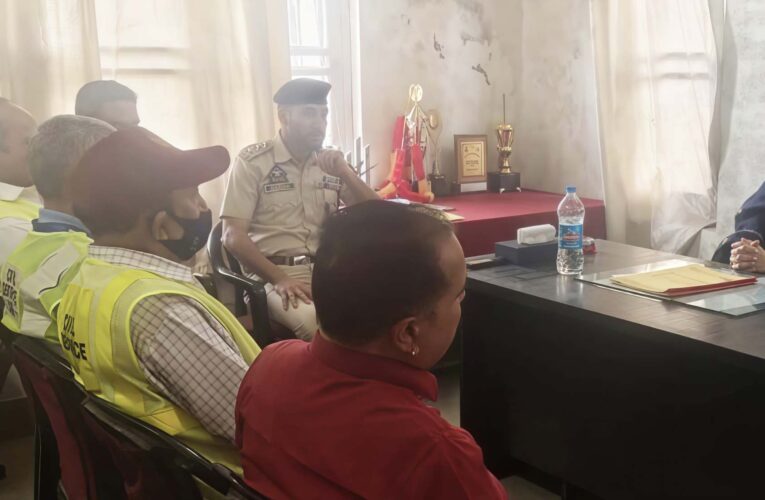 DIG Anita Sharma Reviews SDRF and Civil Defence Operational Readiness in Udhampur