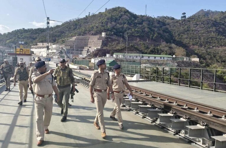 Reasi Senior Superintendent of Police Reviews Security of Vital Installations in Arnas