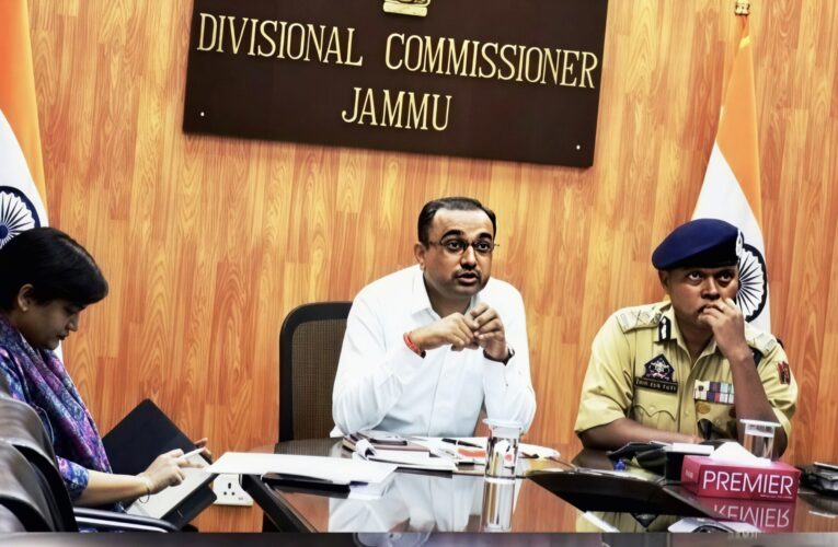 Divisional Commissioner and IGP Jammu Evaluate Progress of Nasha Mukt Bharat Abhiyaan 100 Day Campaign