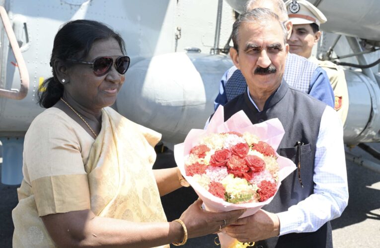 President Droupadi Murmu Arrives at Rashtrapati Niwas in Mashobra for Summer Sojourn
