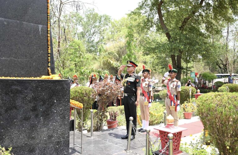 Army Chief Upendra Dwivedi visits alma mater Sainik School Rewa