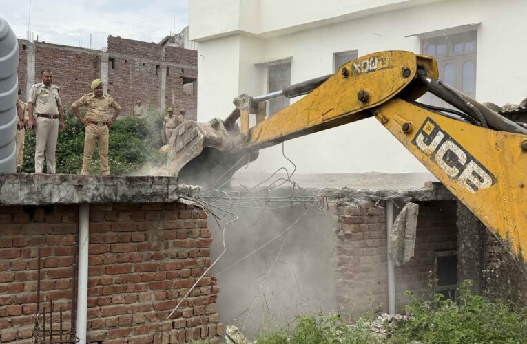 Udhampur Police Demolish Illegal Property Of Notorious Drug Peddler