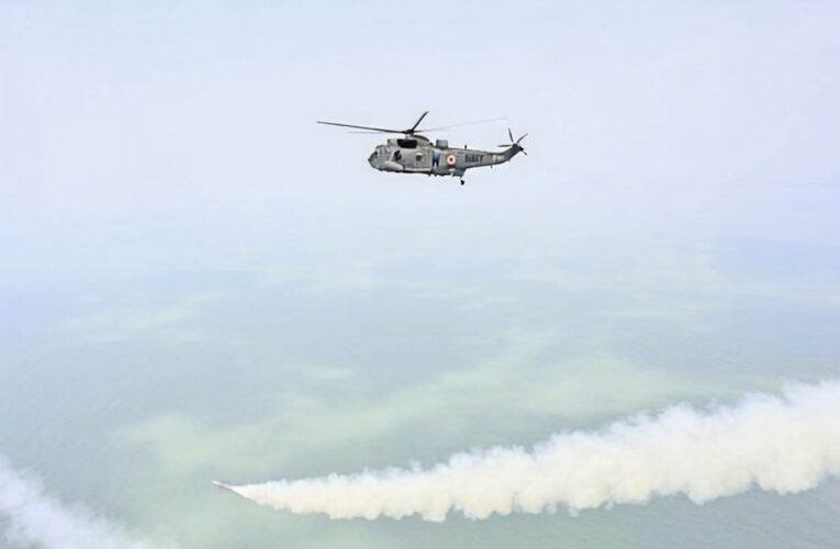 DRDO and Indian Navy achieve milestone with maiden salvo launch of Naval Anti-ship Missile