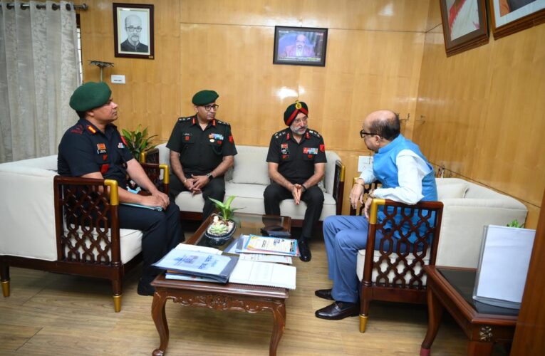 Chhattisgarh Governor and Brigadier TS Bawa discuss veteran welfare initiatives
