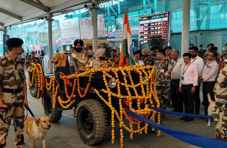 Amritsar Airport Honors K9 Hero Max With Heartfelt Retirement Ceremony