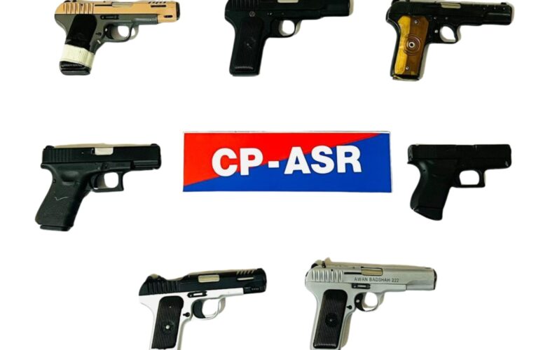 Amritsar Police Bust Cross-Border Arms Network and Seize Seven Sophisticated Pistols
