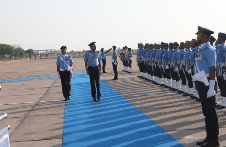 Air Marshal B Manikantan Reviews Operational Readiness at Air Force Station Agra