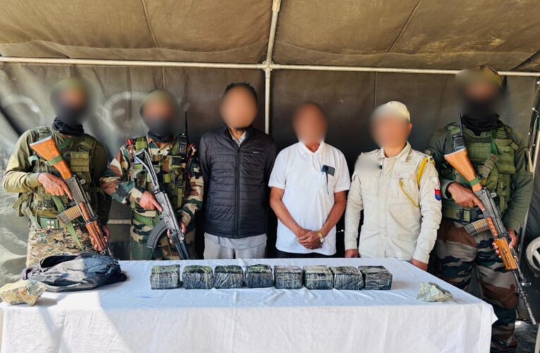 Security forces recover drugs and contraband worth 23 crore in Northeast operations