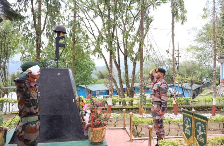 Assam Rifles honors braveheart Nepali Tamang