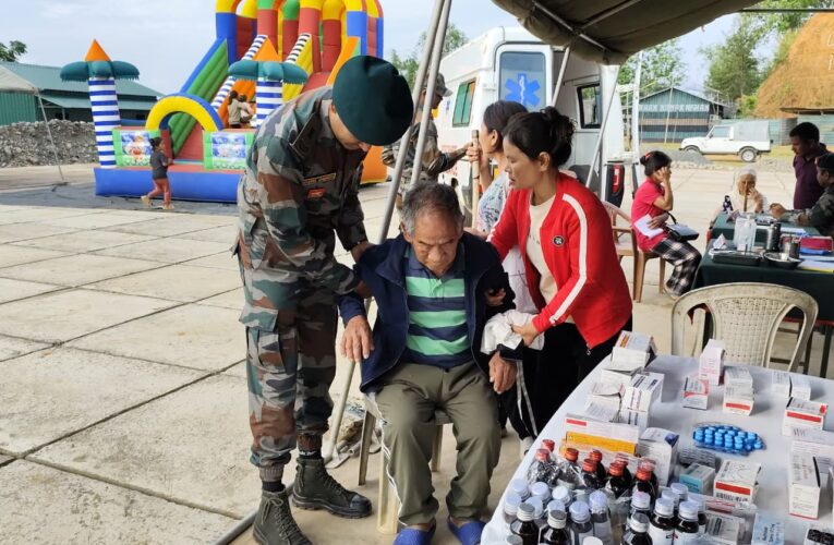 Assam Rifles Conducts Medical Camps in Remote Manipur Villages to Boost Healthcare