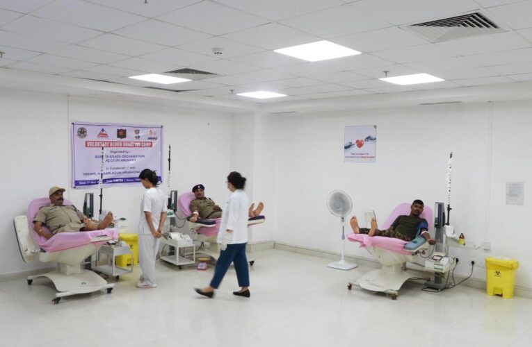 BRO organises blood donation camps for 67th anniversary