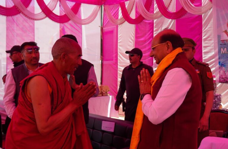 LG Ladakh launches massive cherry tree plantation drive in Phyang