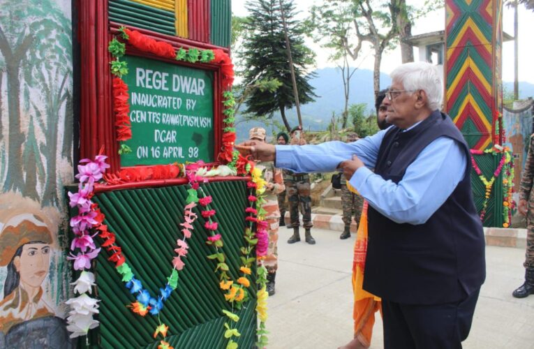 Assam Rifles and Spearhead Division Honor 1962 War Hero in Arunachal Pradesh
