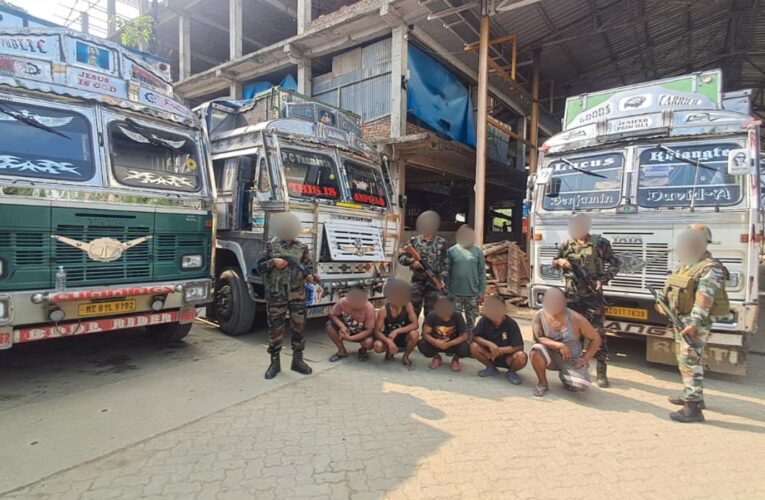 Assam Rifles Seizes Illegal Areca Nuts Worth Over 1 Crore Near Assam Mizoram Border