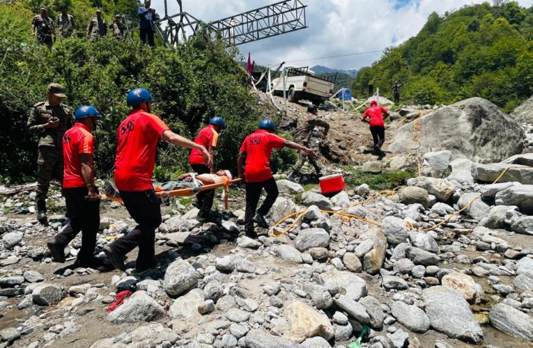 SSB Conducts Joint Disaster Management Mock Drill at Bomdila Nala in Tawang