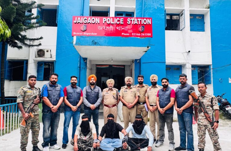 Punjab Police arrest three key operatives in Batala double murder case at Indo-Bhutan border