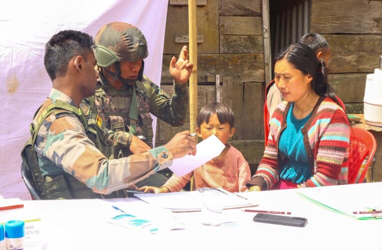 Assam Rifles conducts TB awareness and screening camp in Meluri Nagaland