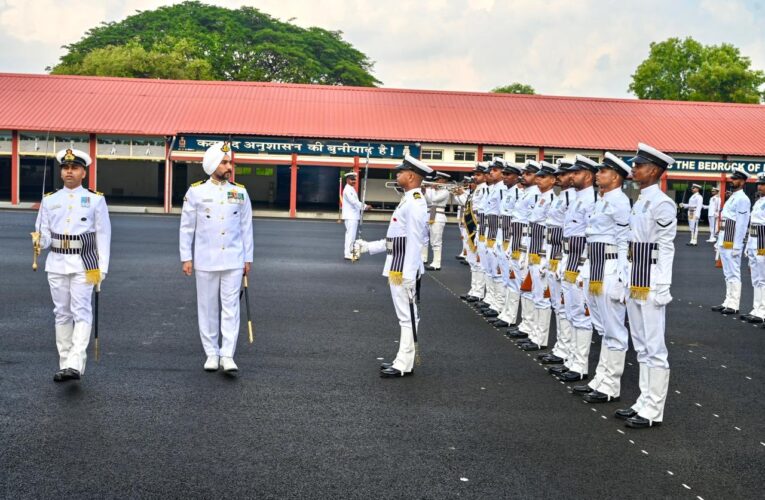 Captain Kulvinder Singh Bali Takes Command of INS Dronacharya
