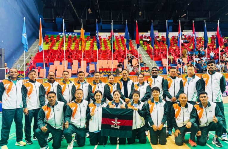 Assam Rifles Secures Fifth Place at All India Police Badminton Championship
