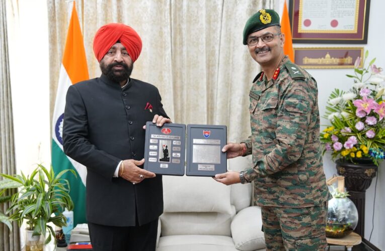 Major General Manish Kumar Discusses Agniveer Recruitment With Uttarakhand Governor
