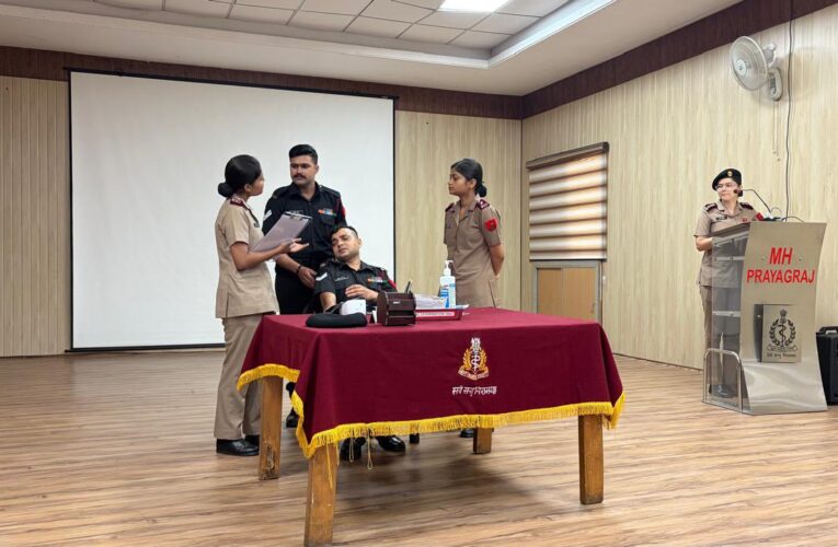 Military Hospital Prayagraj Honors Nursing Staff on International Nurses Day