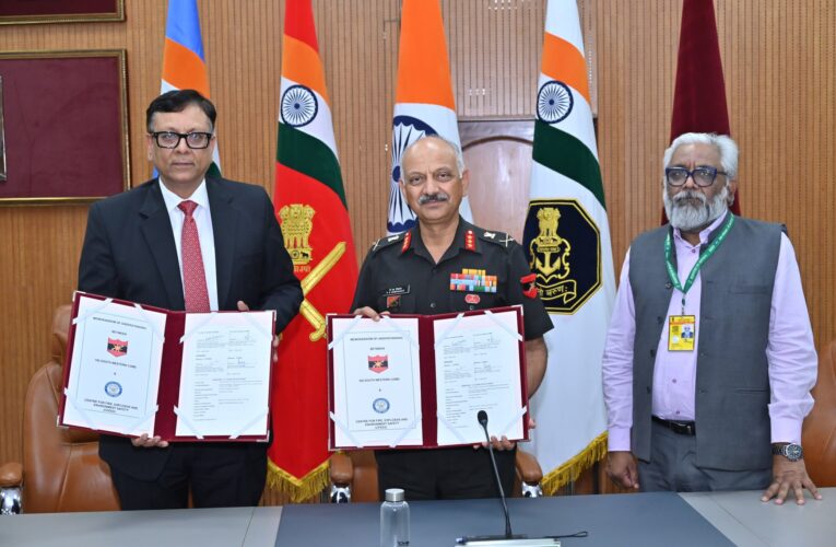 DRDO CFEES signs MoU with Sapta Shakti Command for professional training and safety excellence
