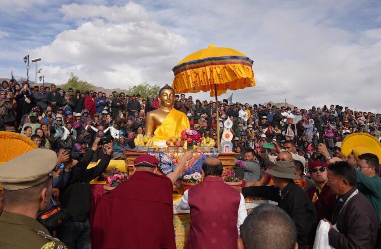 Holy Buddha Relics Exposition Concludes In Ladakh